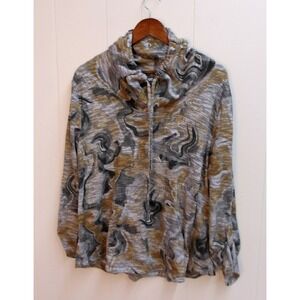 Ruby Rd. Women's Extra Large Brown Gray Sweater Top‎ Casual Winterwear /#1023